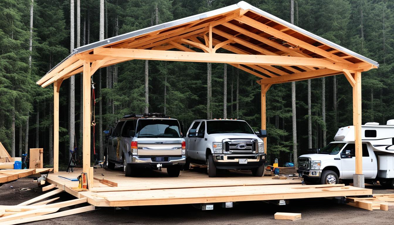 Wooden Rv Carport Diy Guide: Build It Yourself