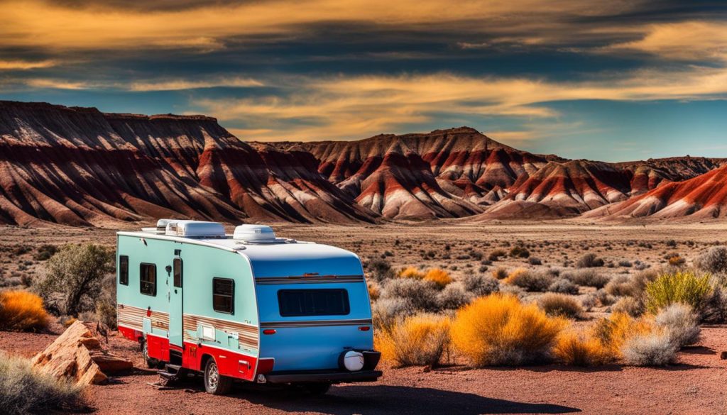 Petrified Forest National Park RV Camping Experience