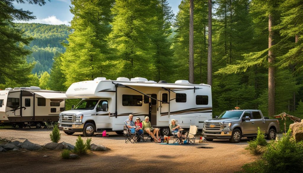 family-friendly RV camping in the Smoky Mountains