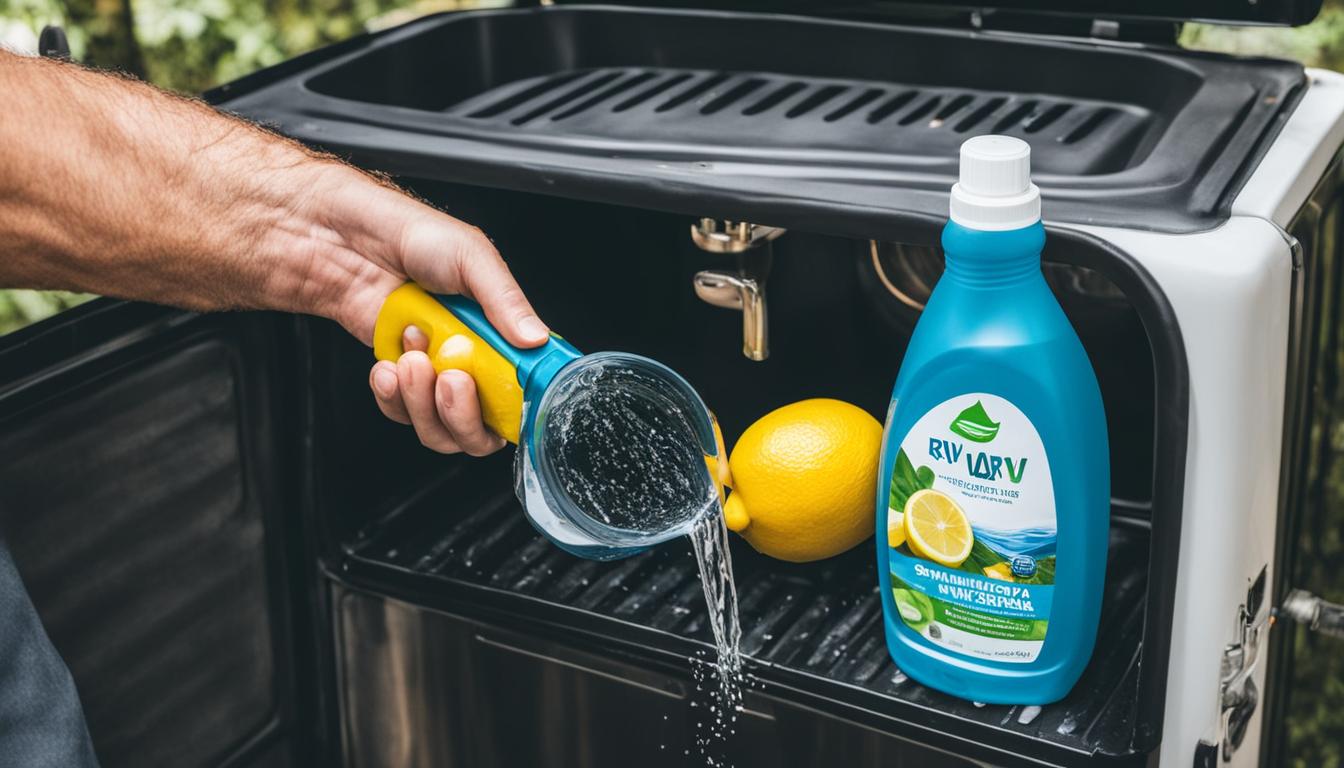 Sanitize RV Water Tank Without Bleach Safely