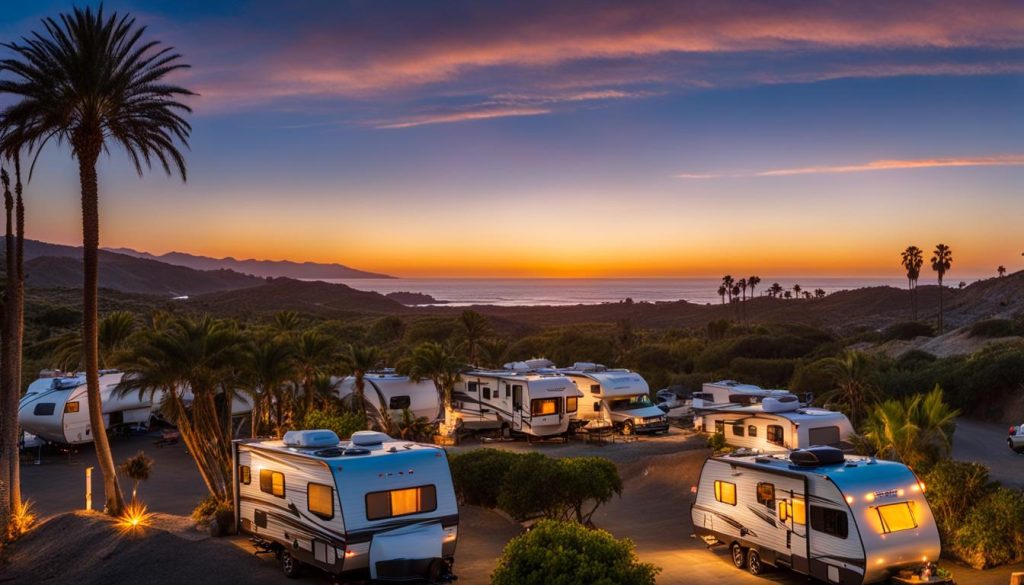 rv camping in southern california