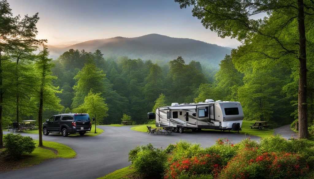 rv parks pigeon forge tn