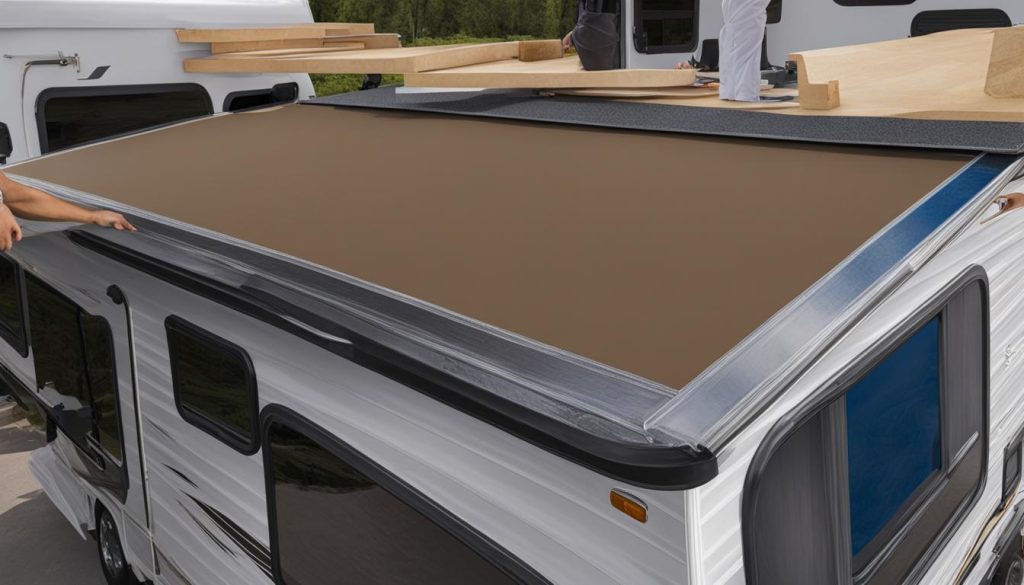 Best practices for RV rubber roof installation