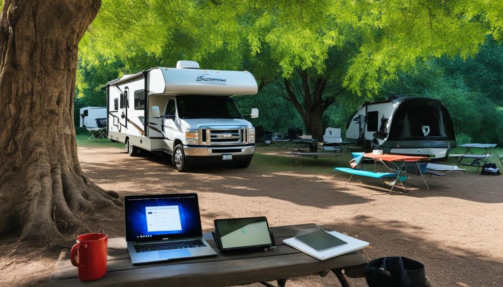 RV campground wifi