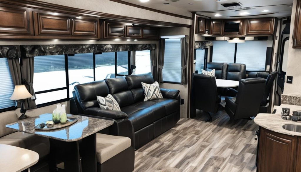 RV furniture cleaning