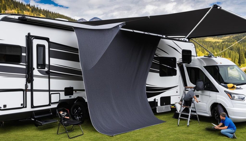 awning replacement tutorial for RV