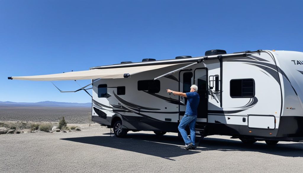 best practices for rolling up an rv awning