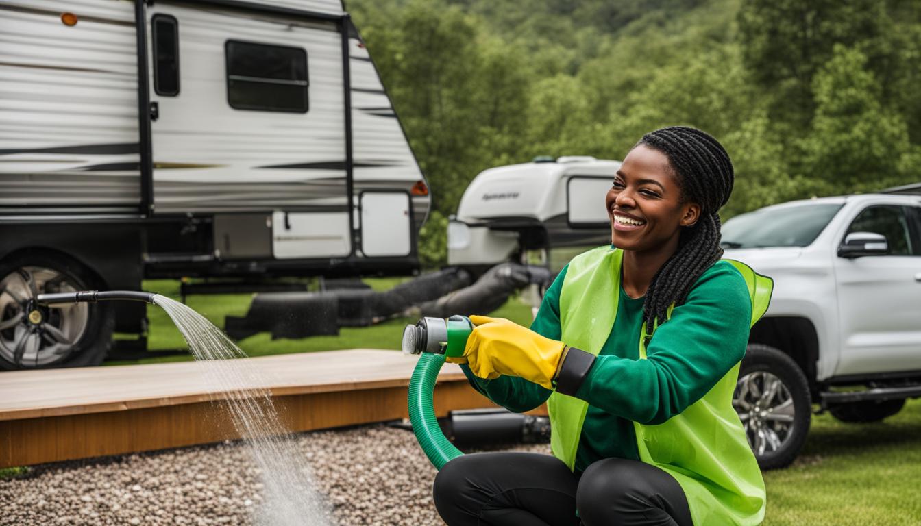 Keep Your RV Smelling Fresh How to Clean a Black Tank