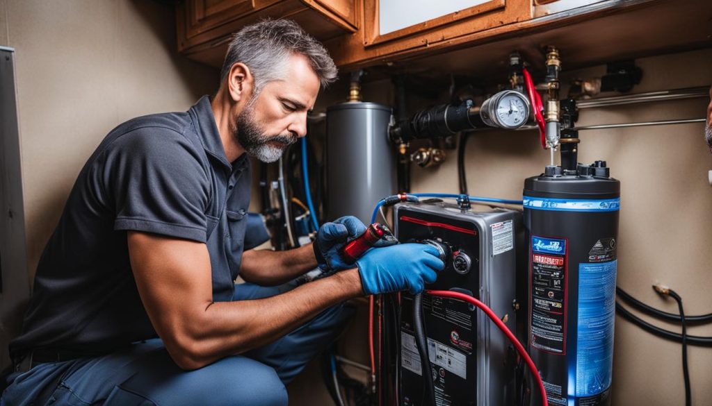 electric tankless water heater maintenance in rv