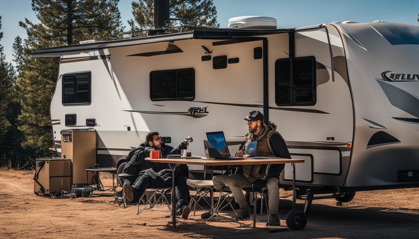 Stay Connected Get in Your RV Trailer