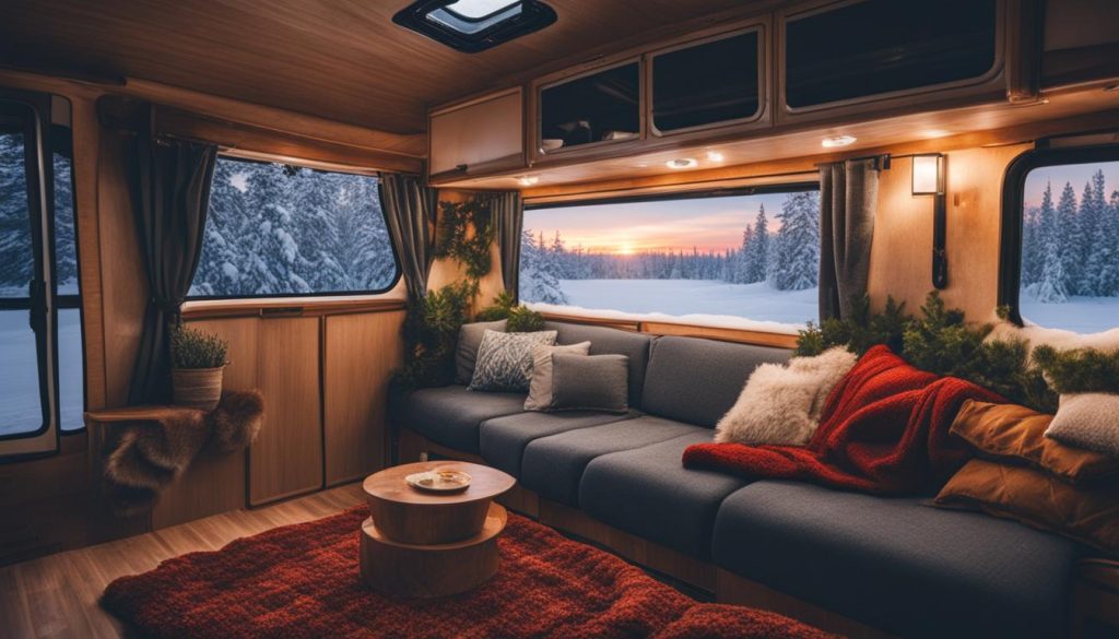 prevent rv from freezing in cold weather