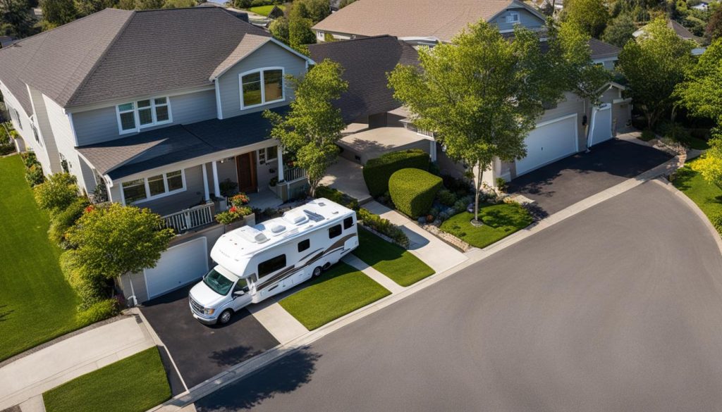 rv electric hookup at residence
