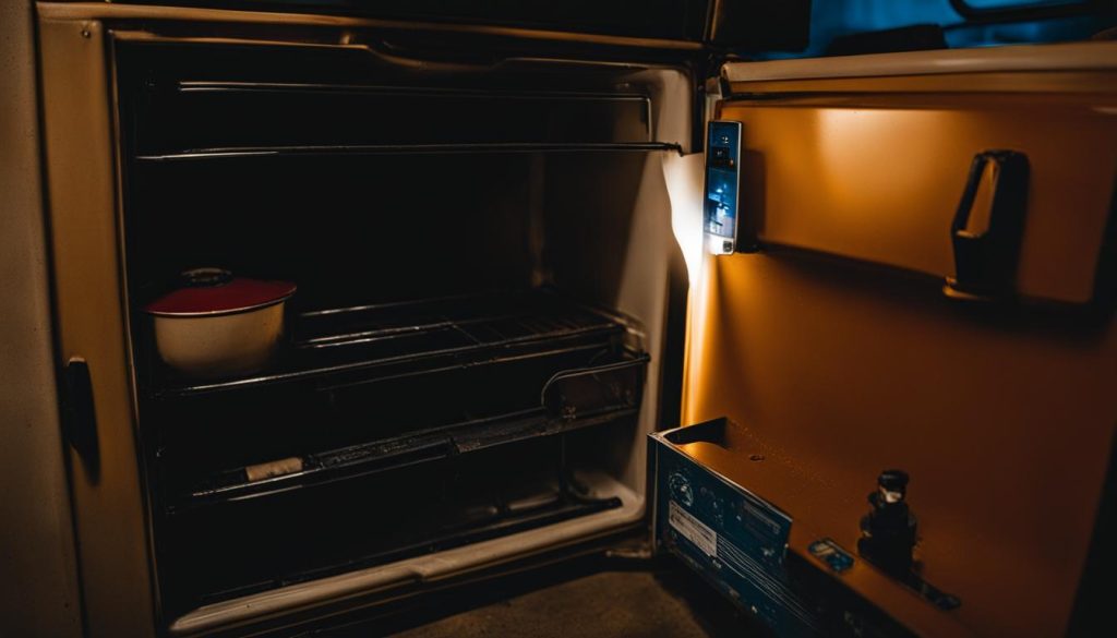 rv fridge propane issues