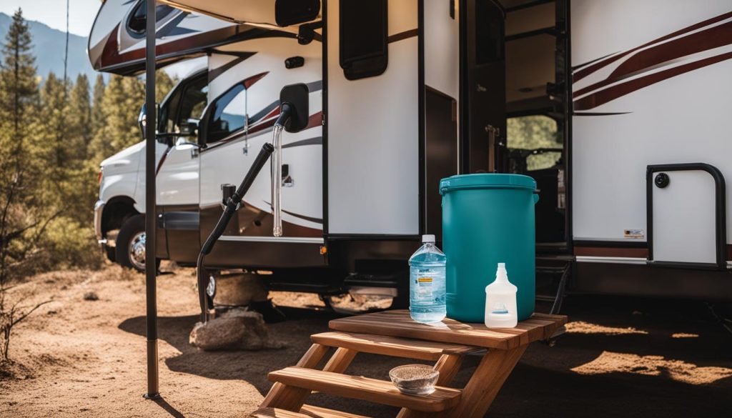 rv water system disinfection
