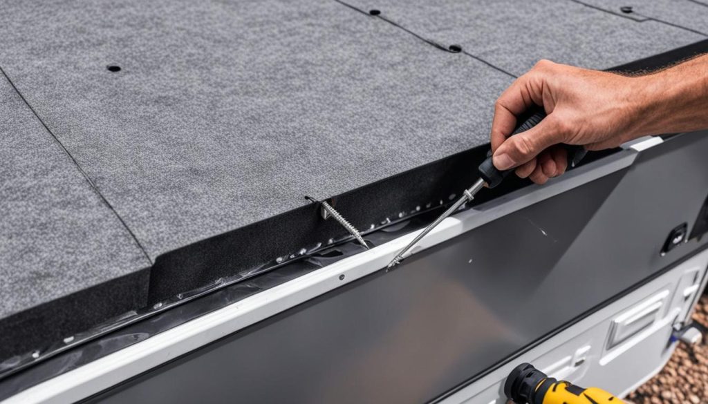 step-by-step rv vent cover installation