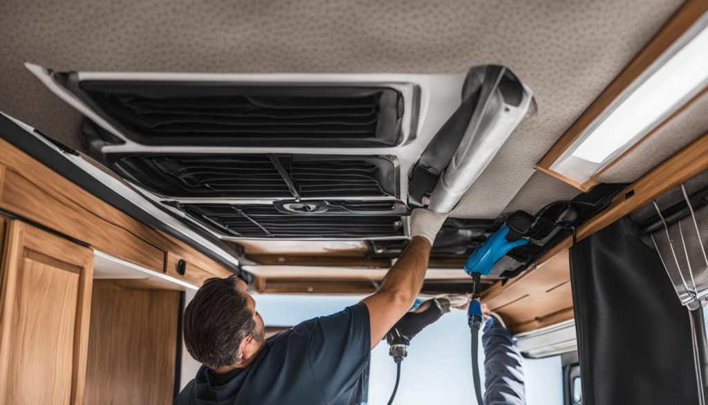 RV Airflow System Installation