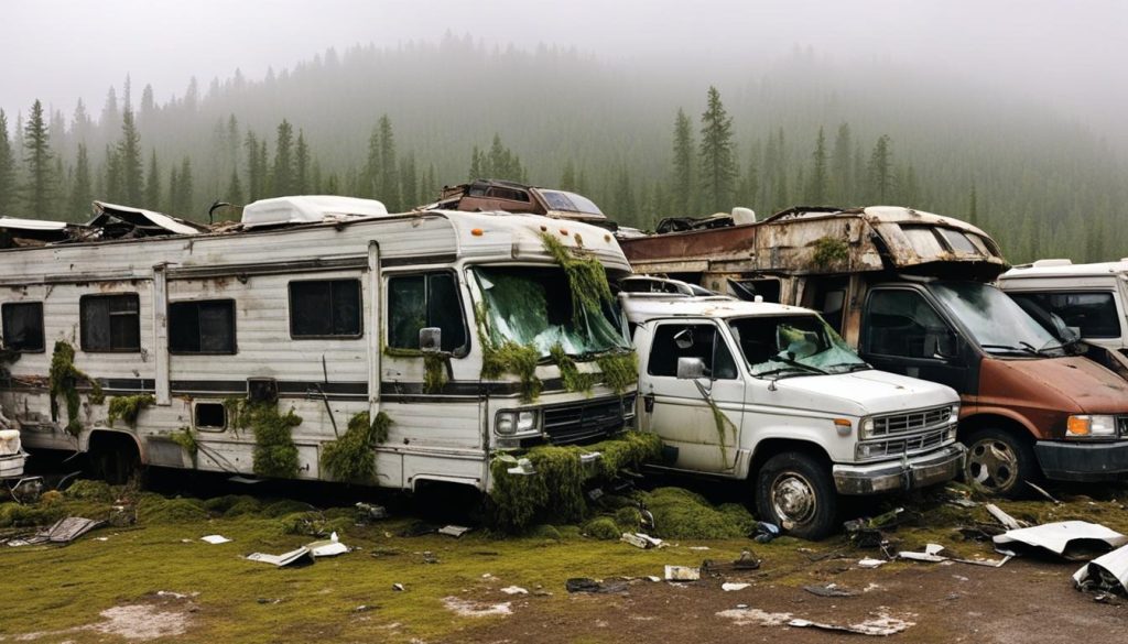 junking old RV
