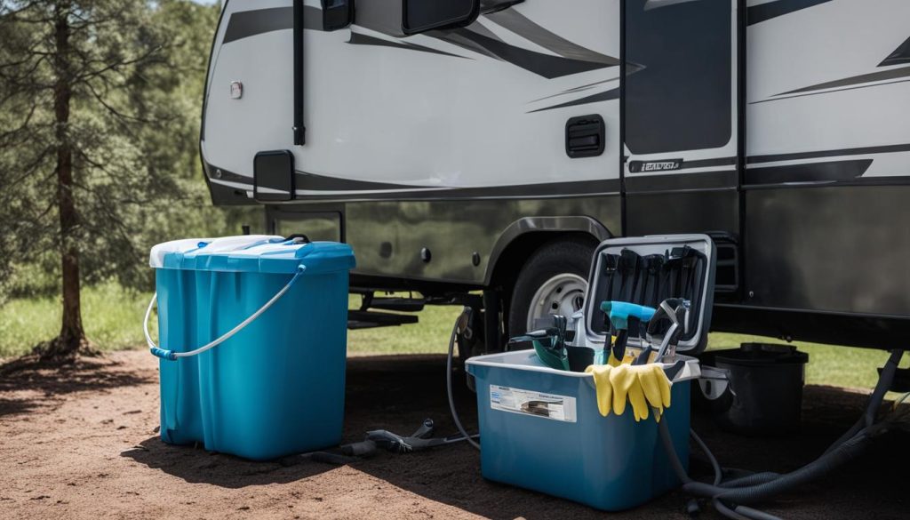 rv water tank cleaning