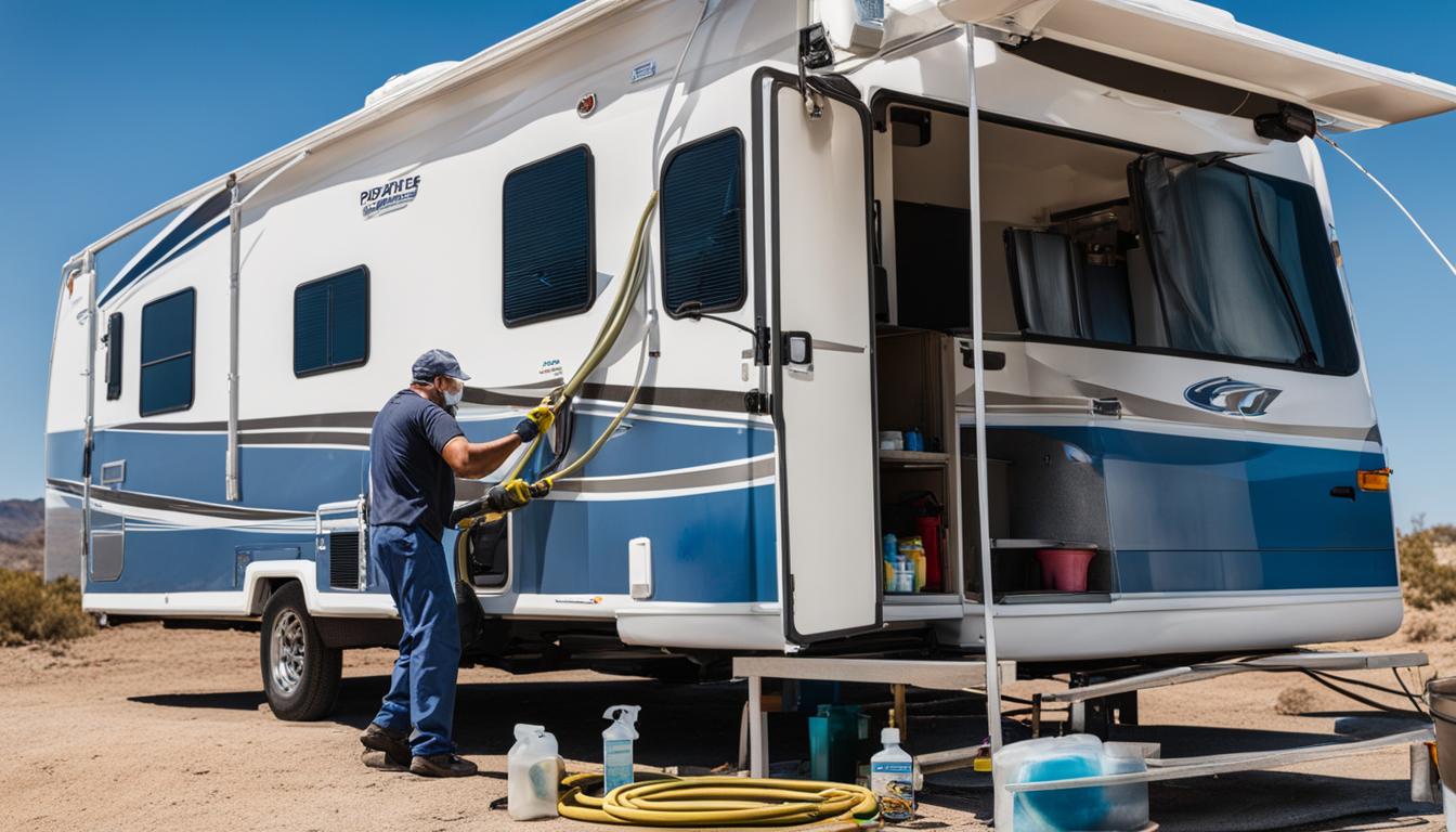 RV Fresh Water Tank Cleaning Guide