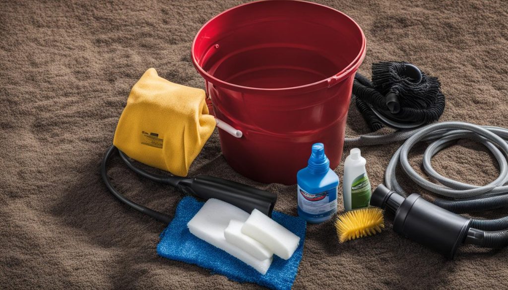 tools for sanitizing rv water tank