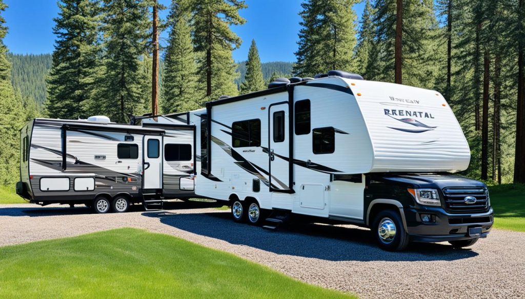 Cost comparison of RV rental versus traditional vacation