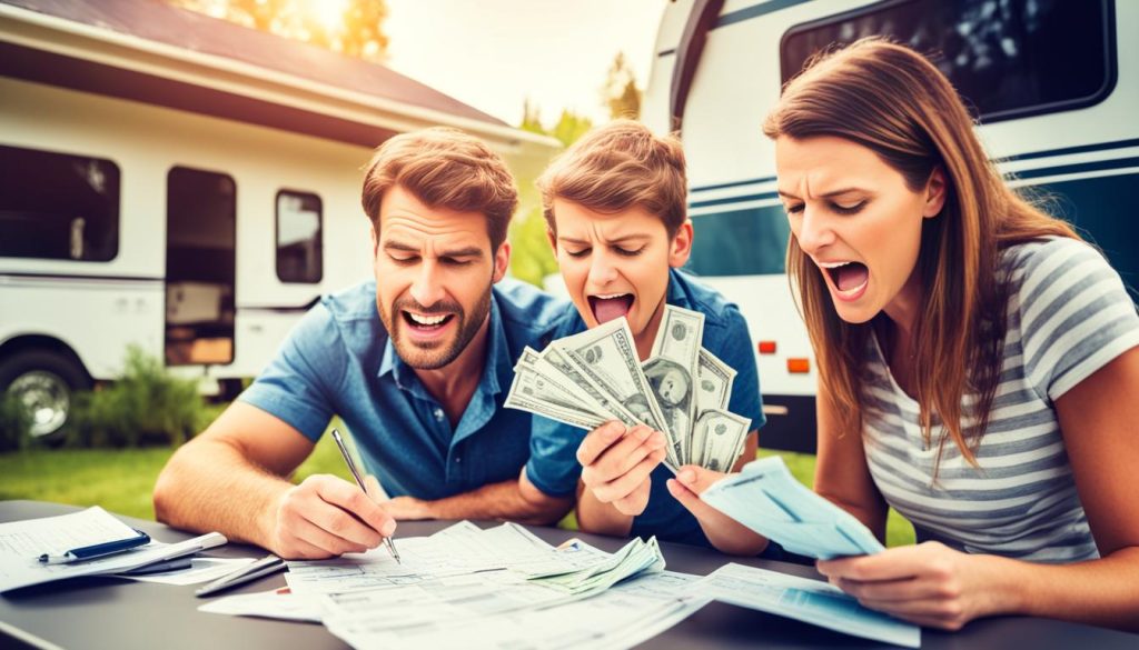 Unexpected RV rental expenses