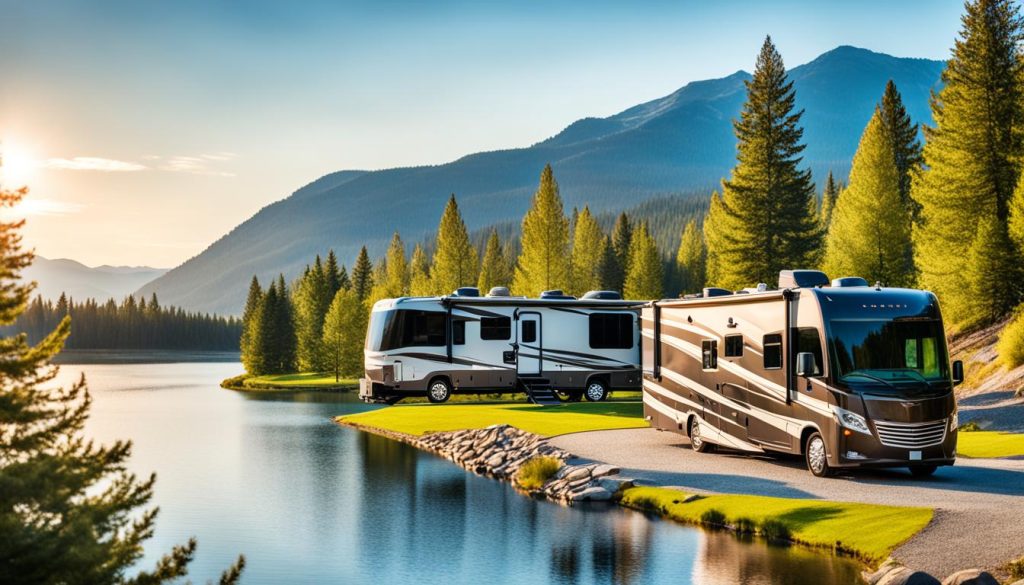 luxury RV camping rentals