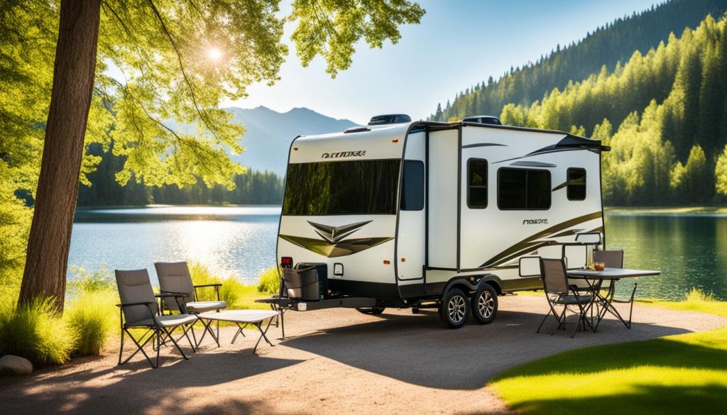 Compact Towable RV on an Adventure