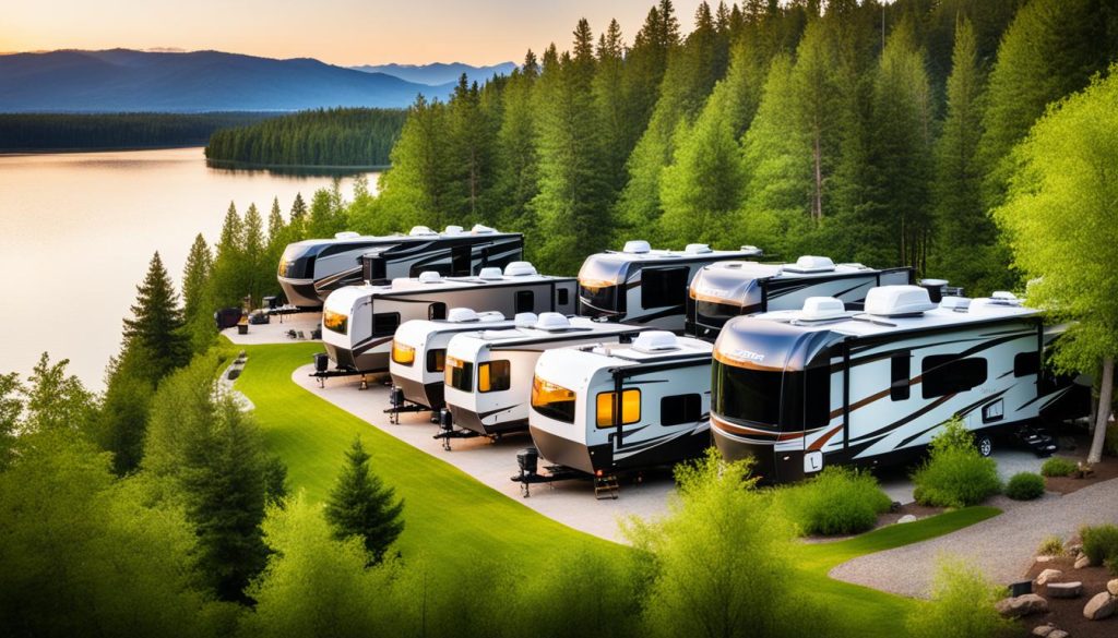 Luxury Fifth-Wheel Campers