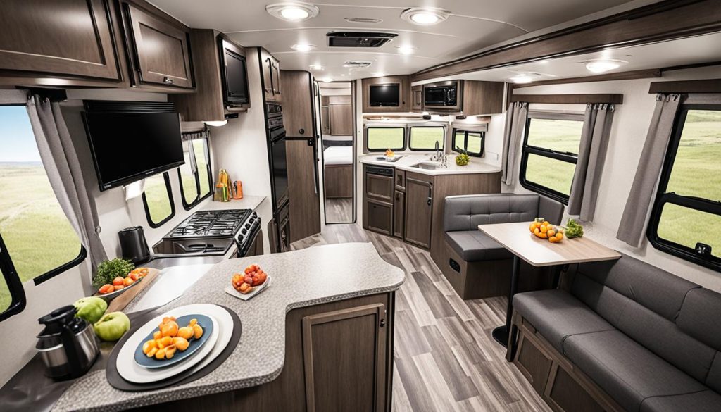 Spacious Towable Travel Trailer Layout