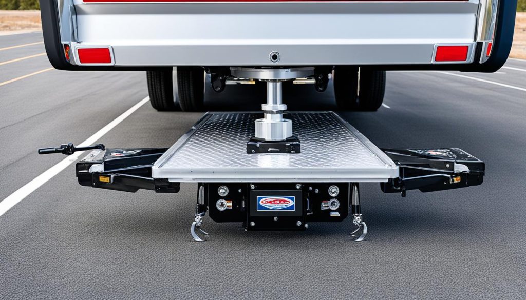 Fifth Wheel Hitch Puck System