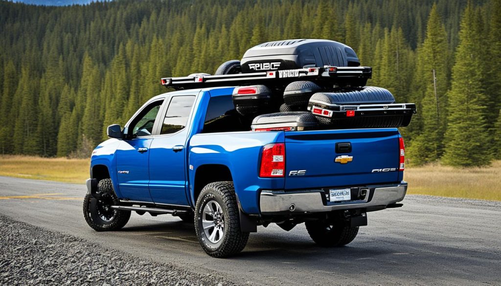 Full-size Pickup Truck with Class 3 Trailer Hitch