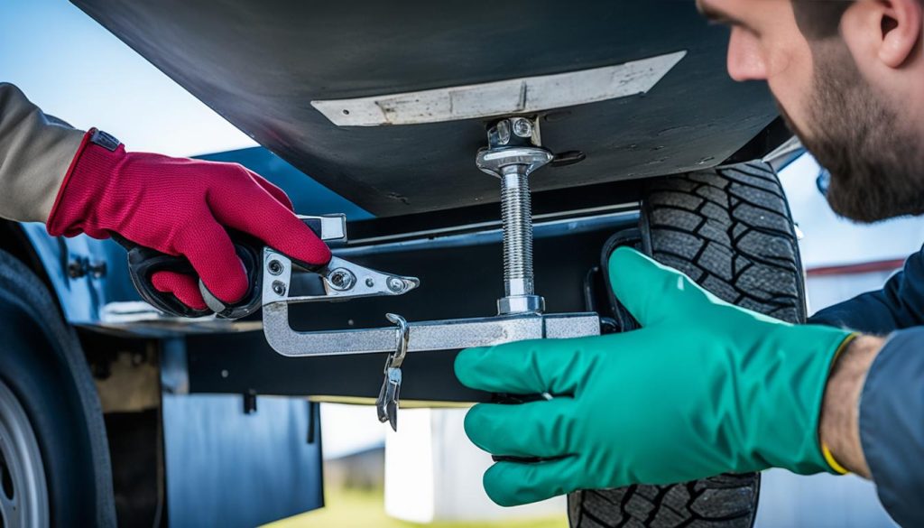 Travel Trailer Hitch Inspection